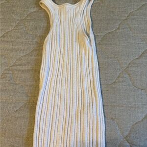 Neutral Ribbed Tank Top